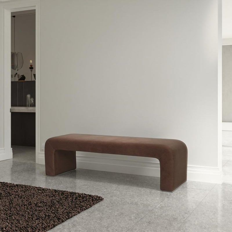 Pixa Homes Pixahomes Brown Bench for Indoor & Outdoor Use - 120cm - Image 1